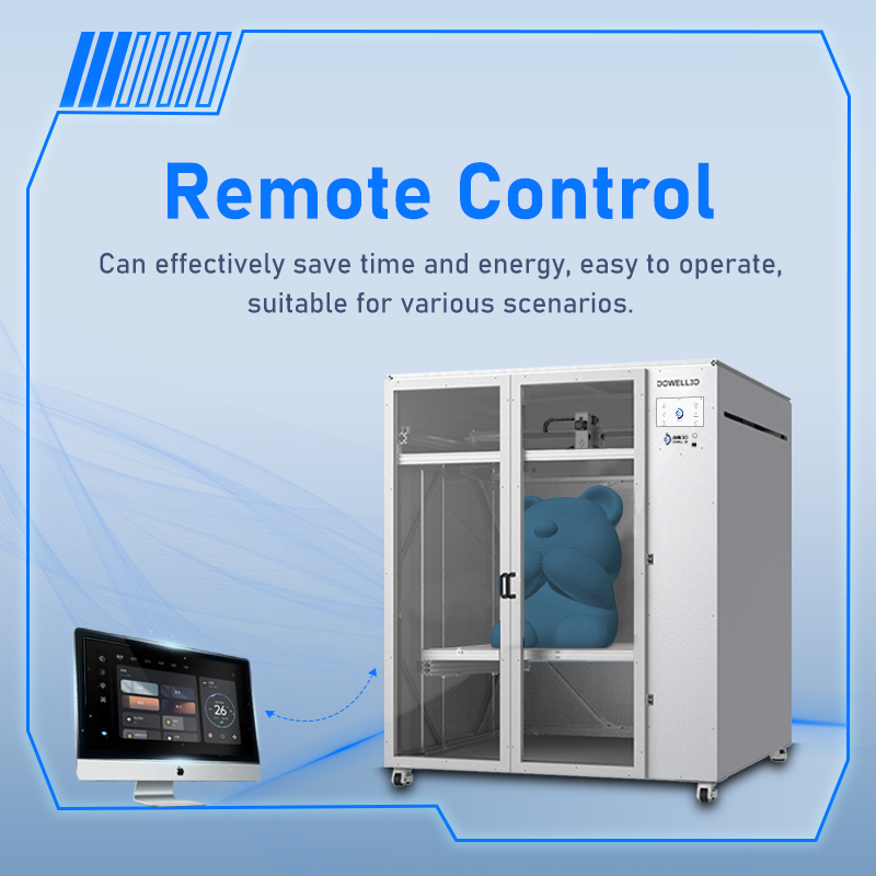 DL1216-12 Высокопроизводительный 3D-принтер с высокотемпературным соплом 420 ℃ для создания художественных прототипов скульптур большого размера - Luoyang Dowell Electronics Technology Co, Ltd
