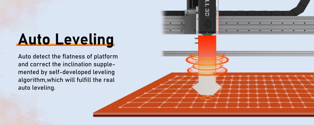 автоматическое выравнивание большого 3D-принтера