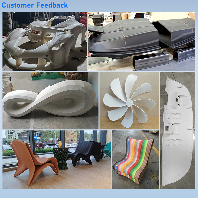 Промышленный 3D-принтер Dowell 1200*1400*1600 мм для печати прототипов автомобильных деталей высокой точности - Luoyang Dowell Electronics Technology Co, Ltd