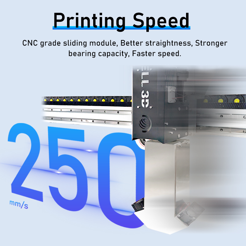 Высокоскоростной 3D-принтер для гранул DP-A10 1000 мм, крупномасштабный, недорогой принтер для пластиковых гранул FGF с высокотемпературным соплом 420 ℃ - Luoyang Dowell Electronics Technology Co, Ltd