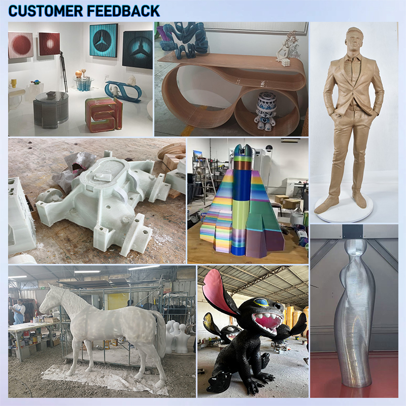 Закрытый 3D-принтер с автоматической подачей гранул, высокая точность 300 мм/с, автоматическое выравнивание, быстрый принтер для быстрого создания прототипов скульптур - Luoyang Dowell Electronics Technology Co, Ltd