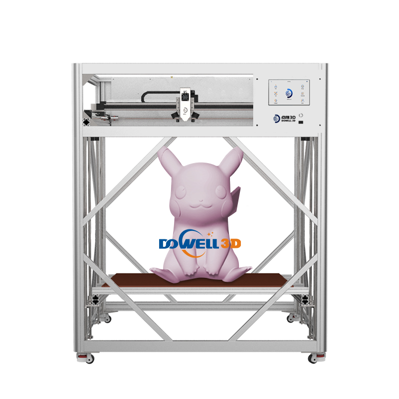 Промышленный 3D-принтер 1000*2000*1000 мм, большой высокоскоростной 3D-принтер с 10-дюймовым сенсорным экраном, простым в эксплуатации