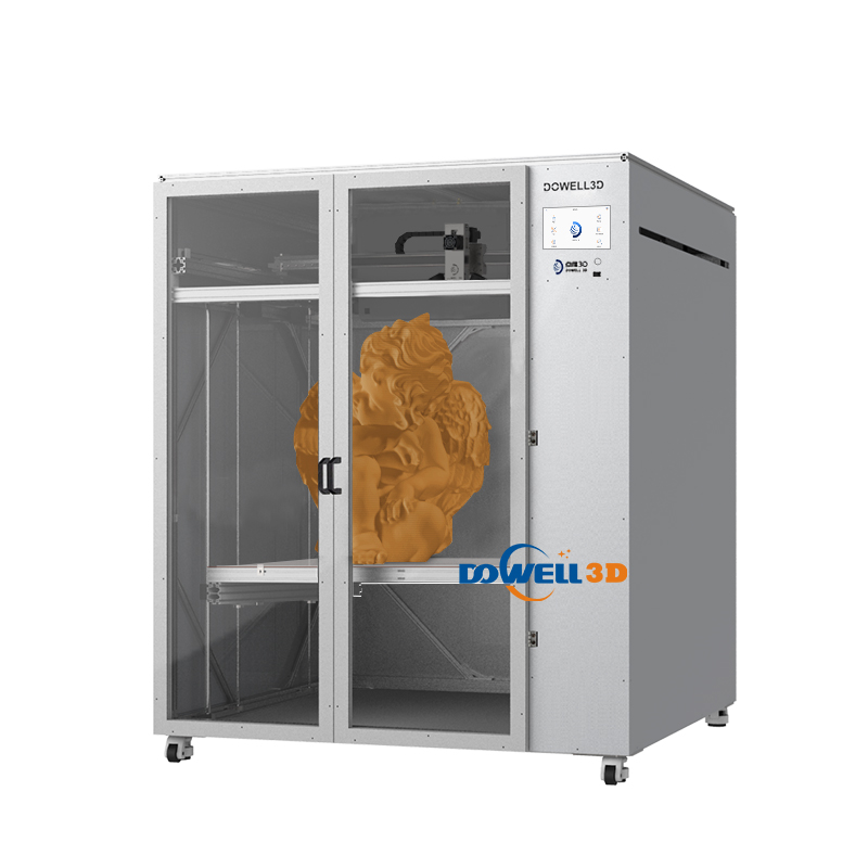 Профессиональные широкоформатные 3D-принтеры для быстрого прототипирования с высокой скоростью экструзии 1000 г/ч и быстрой печатью закрытых 3D-моделей скульптур.