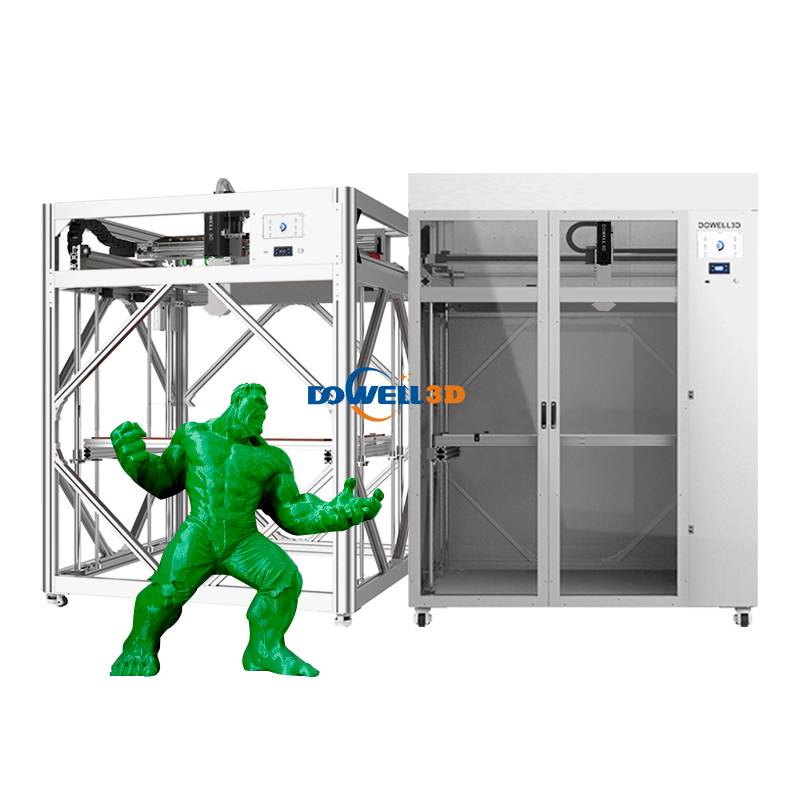 Закрытый 3D-принтер с автоматической подачей гранул, высокая точность 300 мм/с, автоматическое выравнивание, быстрый принтер для быстрого создания прототипов скульптур