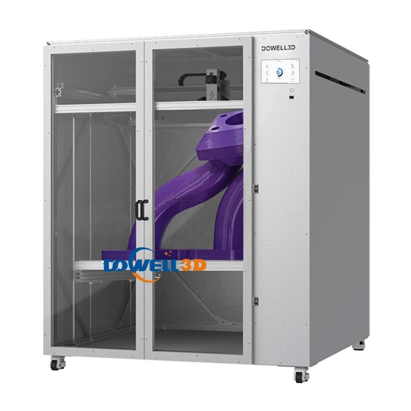 1200 × 1800 × 1800 мм Закрытый промышленный 3D-принтер большого формата, профессиональный принтер для 3D-моделей с автоматической системой выравнивания