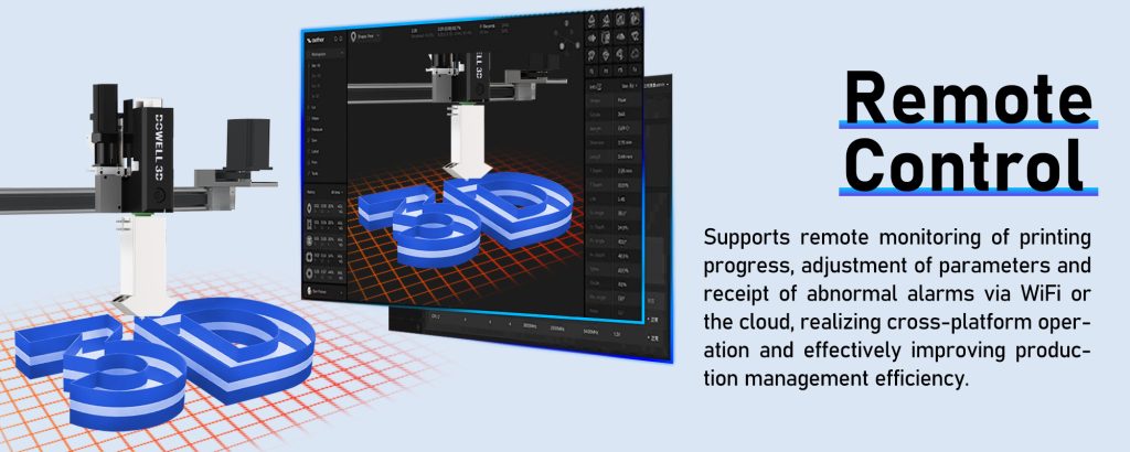 3D-принтер с дистанционным управлением