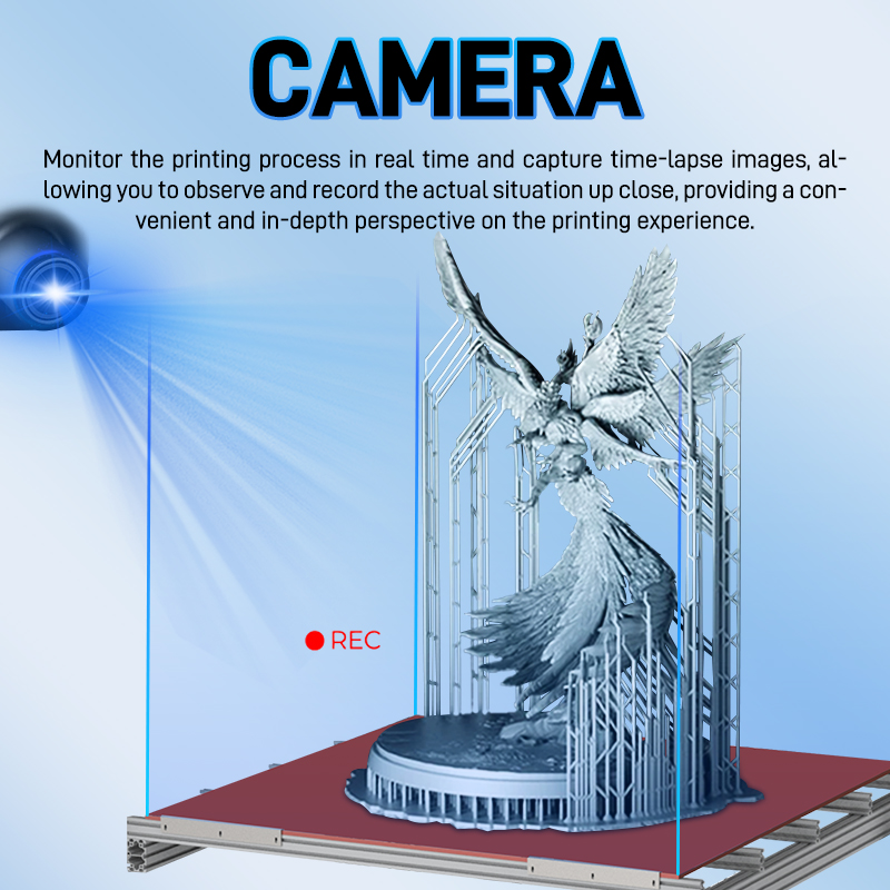 Профессиональный промышленный 3D-принтер DL1014-16 с большой скоростью печати 500 мм/с, принтер для архитектурных моделей с датчиком нити - Luoyang Dowell Electronics Technology Co, Ltd