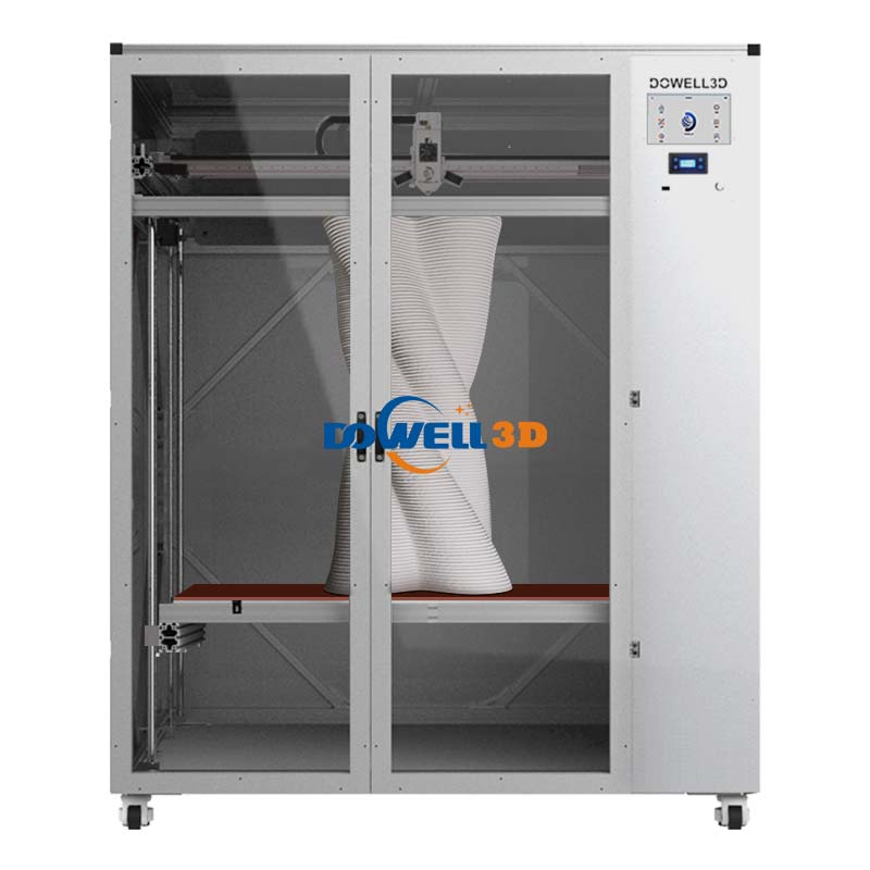 Закрытый промышленный 3D-принтер большого формата 1200*1600*1200 мм, профессиональный принтер для 3D-моделей с автоматической системой выравнивания