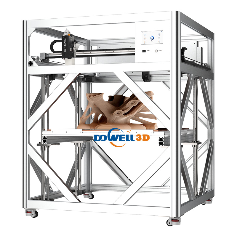 1600*2400*1600 мм большой промышленный 3D-принтер для гранул 300 мм/с высокоскоростной принтер для мебели и скульптур с системой водяного охлаждения