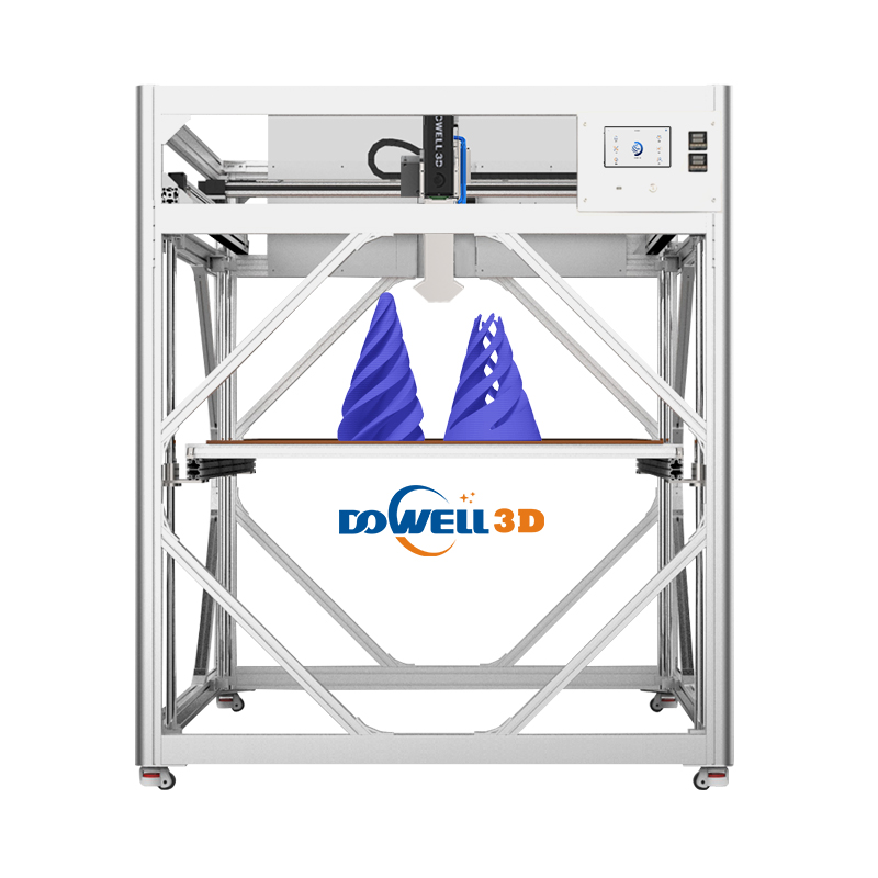 Высокотемпературный 3D-принтер для печати пластиковых гранул, производительность 5000 г/ч, высокопоточная экструзионная машина с автоматическим выравниванием и камерой