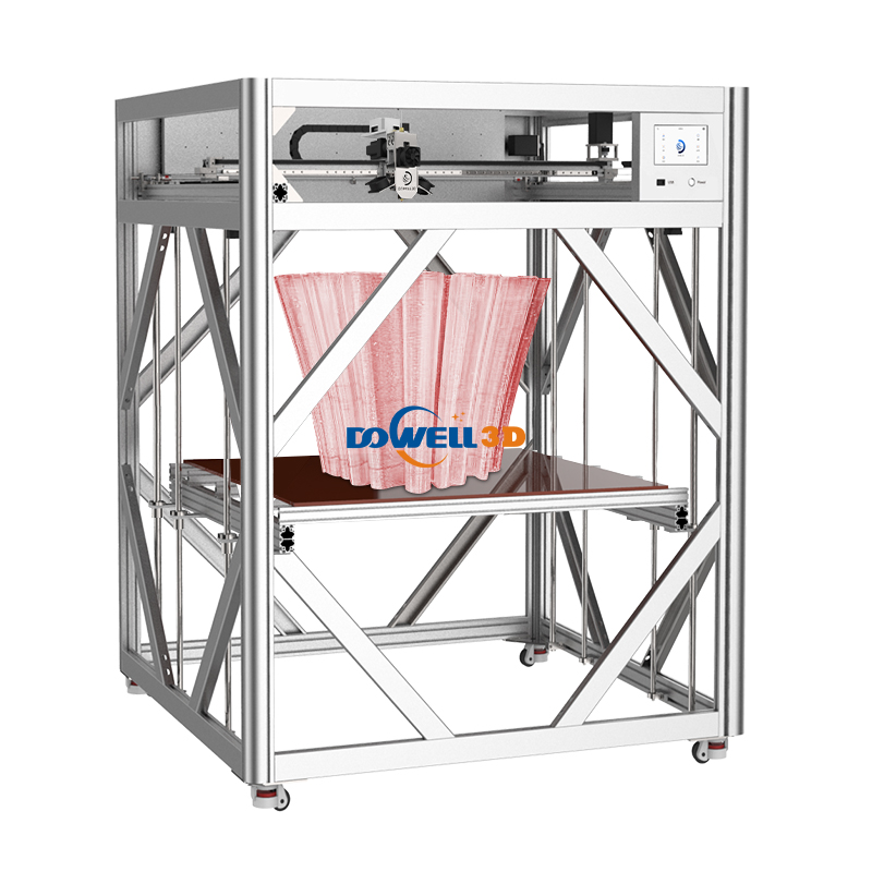 DM8-12Plus высококачественный промышленный 3D-принтер с алюминиевой рамой. Высокоскоростной принтер 500 мм/с для создания архитектурных моделей.