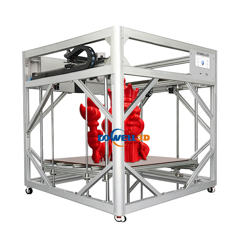 Высокоточный автоматический выравнивающий 3D-принтер 1000*1600*1200 мм с высокотемпературным соплом 420 ℃, печатающий нитью из углеродного волокна PLA