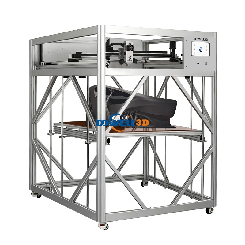 DL1016-16 Крупноформатный 3D-принтер 500 мм/с Быстрый принтер для высокотемпературных пластиковых нитей с 10-дюймовым сенсорным экраном