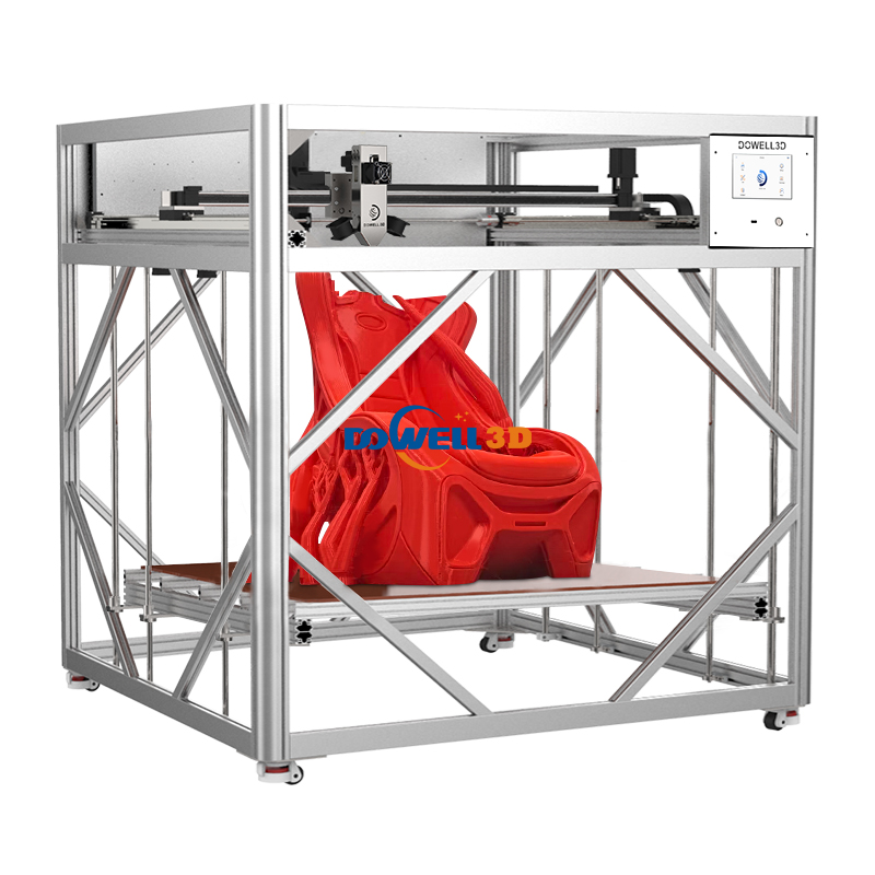 Крупноформатный высокотемпературный 3D-принтер с высокой скоростью экструзии 1000 г/ч для быстрого изготовления полномасштабных прототипов