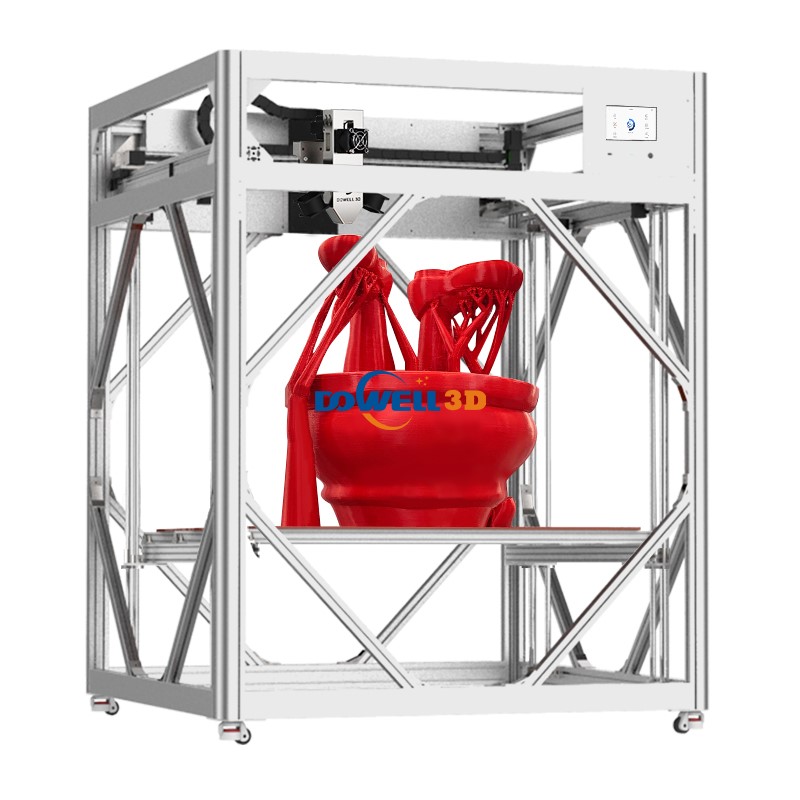 1200*1200*1600 мм широкоформатный быстрый 3D-принтер с соплом, выдерживающим высокую температуру 420 °C, для инженерных нитей, стабильная работа