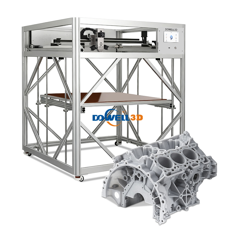 Профессиональный промышленный 3D-принтер DL1014-16 с большой скоростью печати 500 мм/с, принтер для архитектурных моделей с датчиком нити