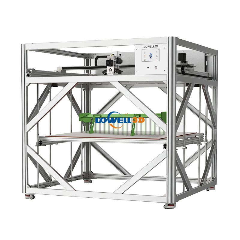 DM12-8Plus Профессиональный крупногабаритный FDM 3D-принтер с автоматическим выравниванием и датчиком выхода нити, высокоскоростная печать 500 мм/с