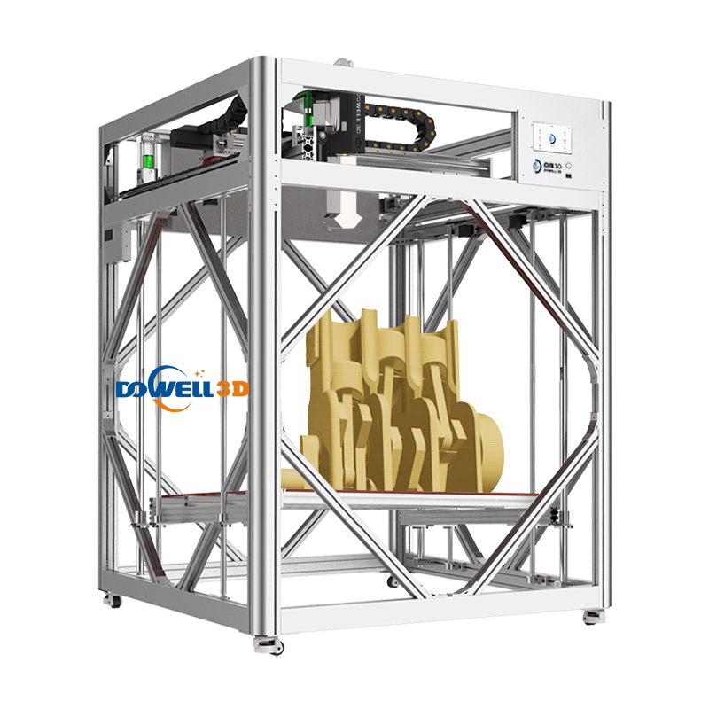 FGF высокоскоростной 3D-принтер для гранул с автоматической подачей высокотемпературных пластиковых гранул для печати промышленных деталей и пресс-форм