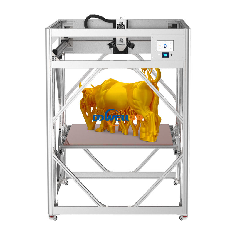 DL1016-16 Крупноформатный 3D-принтер 500 мм/с Быстрый принтер для высокотемпературных пластиковых нитей с 10-дюймовым сенсорным экраном