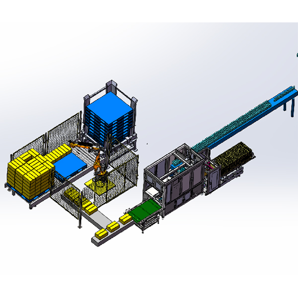 Упаковка полной линии обеспечивает интегрированную автоматизацию для фасовки и упаковки жидких продуктов