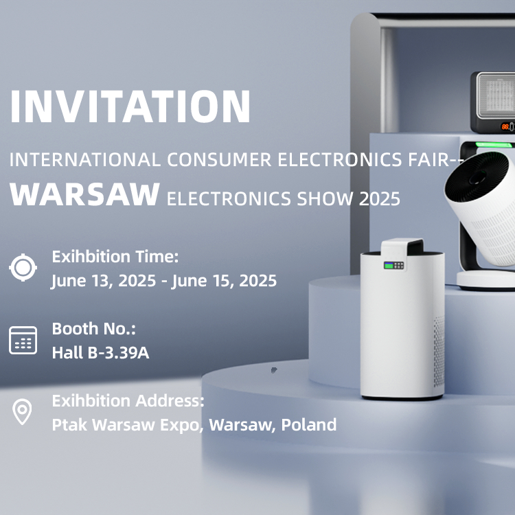Присоединяйтесь к нам на выставке Warsaw Electronics Show 2025: откройте перед собой передовые решения для чистого воздуха!