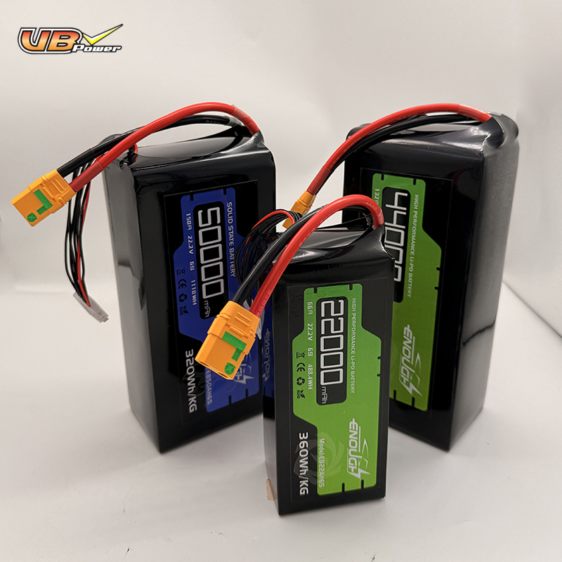 VBpower 22000мА·ч 22,2В 66 А Высокопроизводительный литий-полимерный аккумулятор