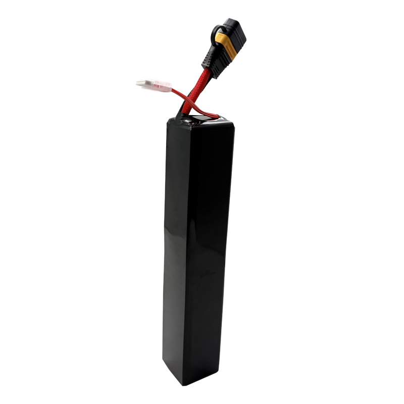 VBpower 12000 мА·ч 6S1P 23,1 В литий‑полимерный аккумулятор 400 А для беспилотных летательных аппаратов, габариты 53*55*307 мм