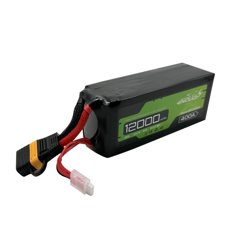 VBpower 12000 мАч 6S2P 23.1 В 400 А литиевая батарея для БПЛА 60×76×198 мм для сельскохозяйственного дрона.