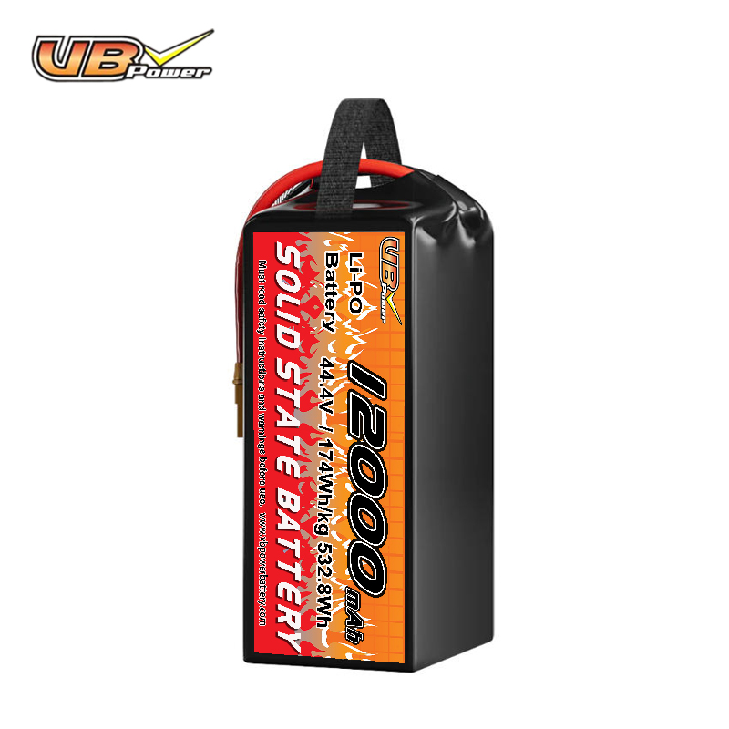 VBpower 12000 мА·ч 44,4 В 12S 25C LiPo батарея с AS150 для дронов-опрыскивателей