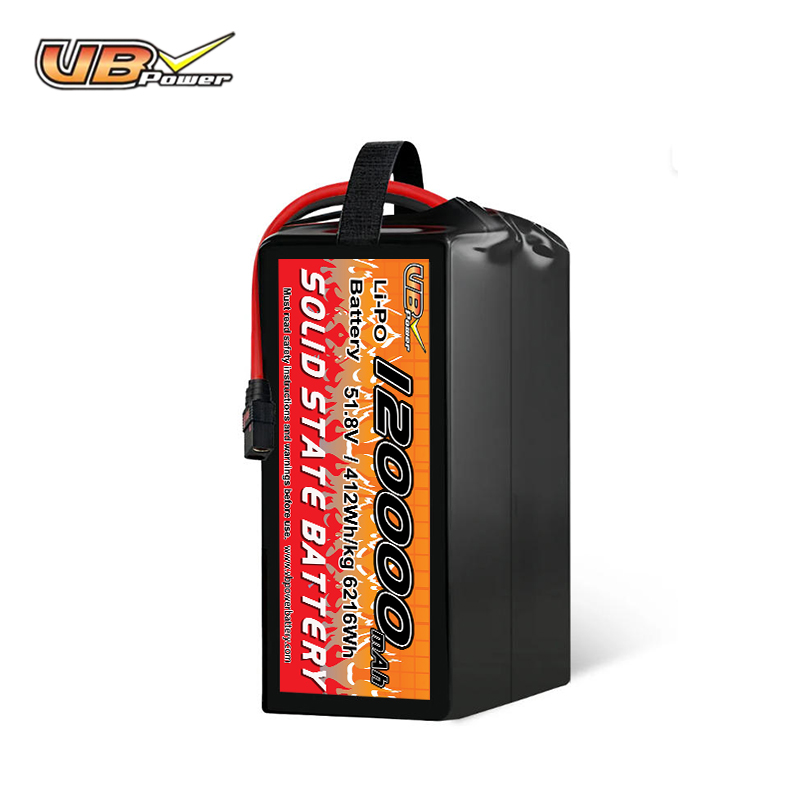 VBpower Твердотельный аккумулятор 120 А·ч, 51,8 В, 6216 Вт·ч для многороторных беспилотников, аппаратов ВПВ и аэросъемки картографирования