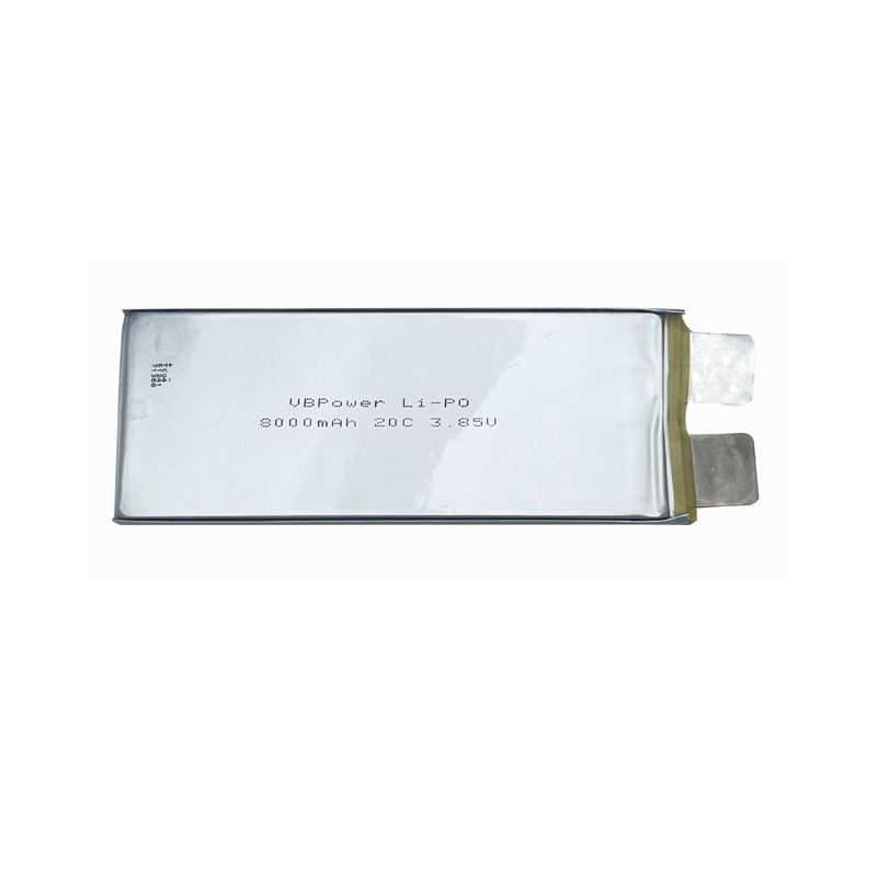 VBpower Твердотельный Li-Po аккумулятор с высокой плотностью энергии: 3.85V 8000mAh 20C (один элемент)