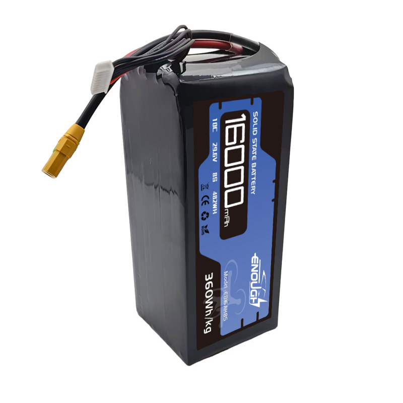 VBpower 29,6 В 16 А·ч 8S литий‑полимерная батарея для дронов
