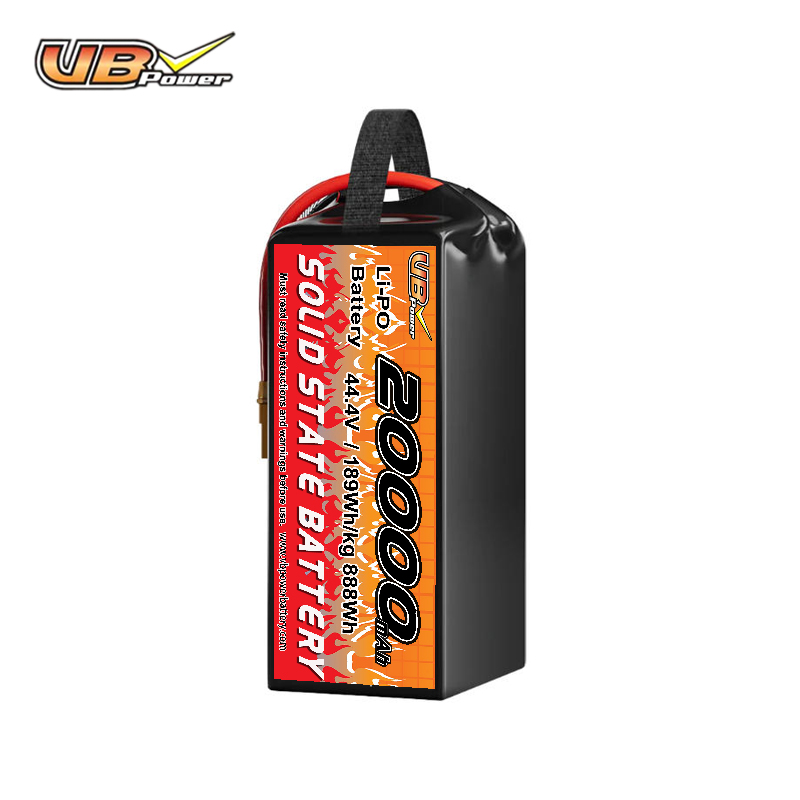 VBpower Аккумулятор LiPO 20000мАч 44,4 В 30C для сельскохозяйственных дронов