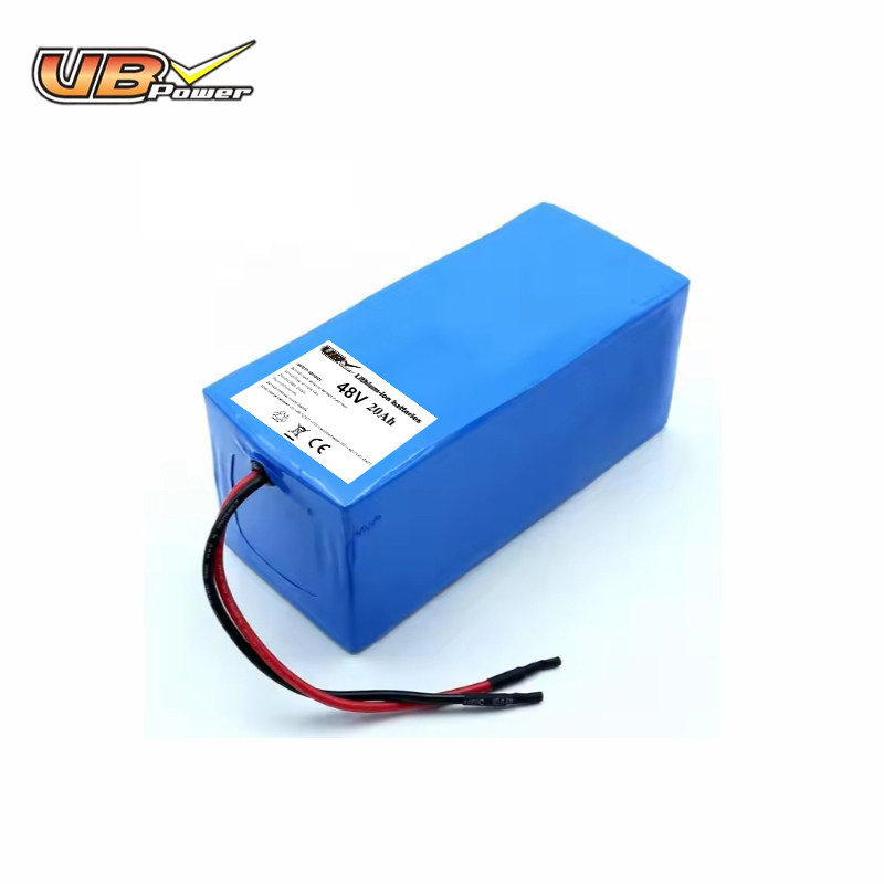 VBpower Аккумуляторная литиевая батарея 48V 20Ah со встроенным BMS для электровелосипедов/самокатов