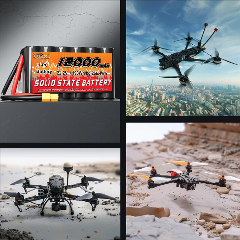 VBpower 22.2В 12000мА·ч 6S 21700 Высокомощная аккумуляторная батарея