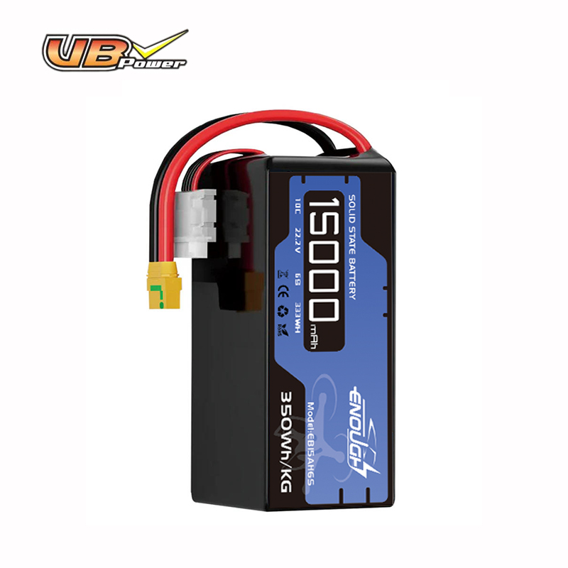 VBpower Аккумулятор LiPO 6S 22.2В 15000 мАч 10C Мягкий корпус для дронов, БПЛА, FPV, машин, грузовиков, танков RC Полутвердотельный аккумулятор
