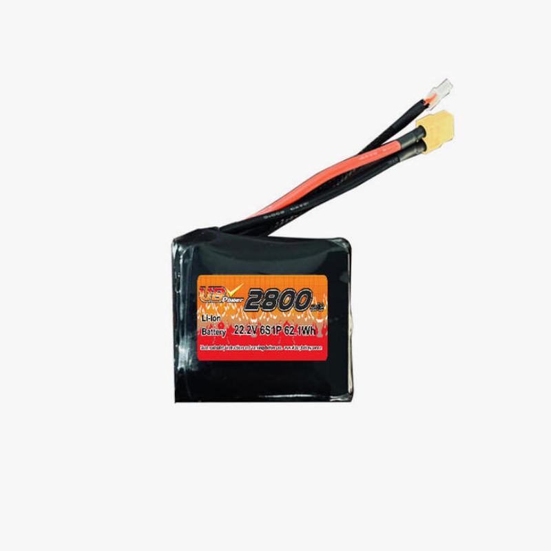 VBpower Аккумуляторная батарея 22.2 В 2800 мАч 6S Li-ion с разъемом XT60
