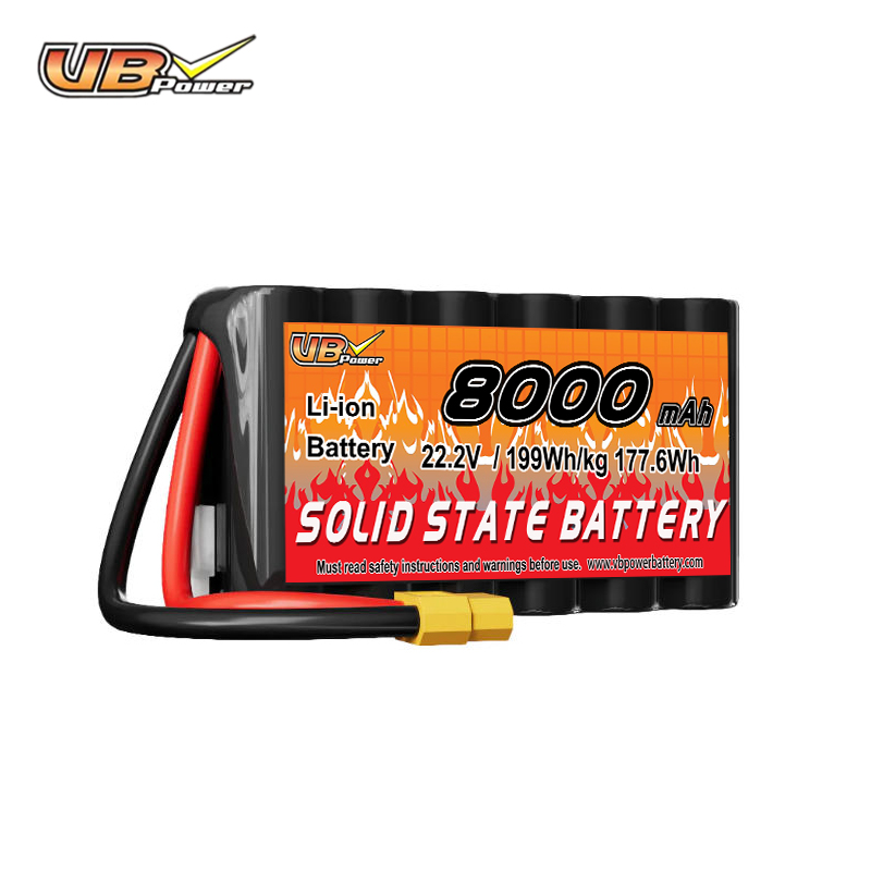 VBpower 22.2В 8000мА·ч 21700 Высокомощная аккумуляторная батарея