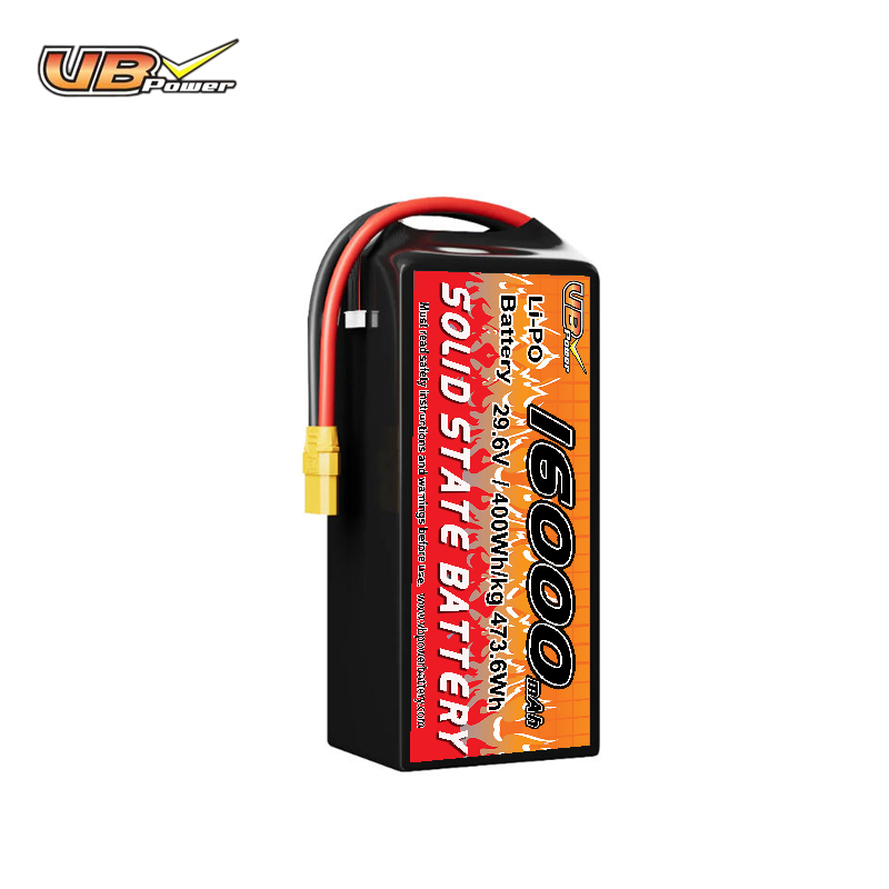 VBpower 16000мА·ч Высокоэнергетическая твердотельная батарея для дронов, мультироторных БПЛА и VTOL (вертикальный взлёт и посадка), картографирования