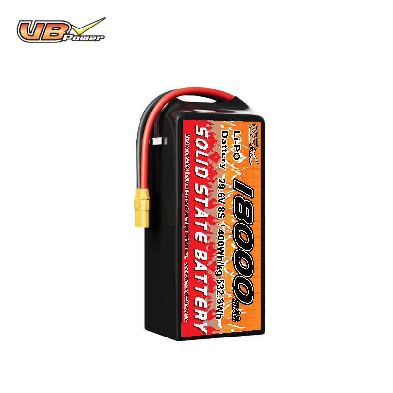 VBpower 18000мА·ч Высокоэнергетическая твердотельная батарея для дронов, мультироторных БПЛА и VTOL (вертикальный взлёт и посадка), картографирования