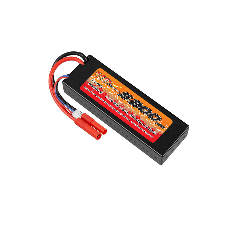 VBpower LiPO аккумулятор 2S 7.4В 5200мАч в жёстком корпусе