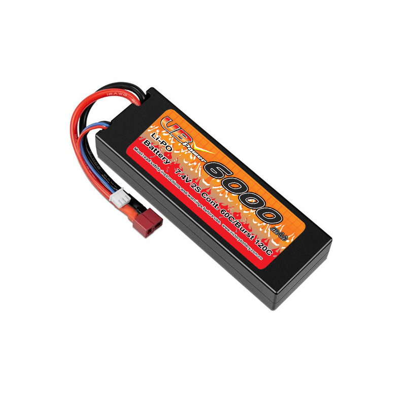 VBpower 2S 7.4В HV Графеновая Li-PO батарея 6000мА·ч 60C (Deans)