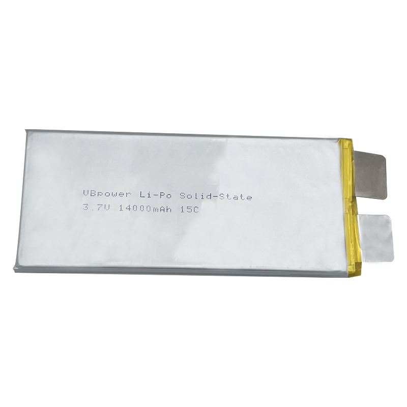 VBpower Высокоэнергоемкая твердотельная литий-полимерная батарея Отдельный элемент 3.7В 14000мА·ч 15C