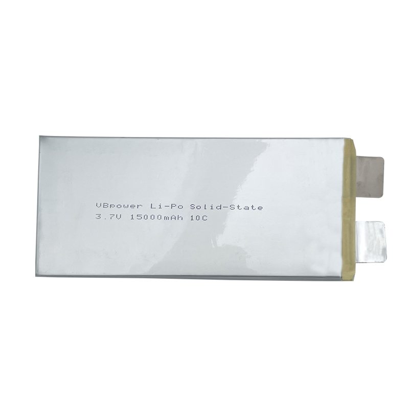 VBpower Высокоёмкий Твёрдотельный Литий-полимерный Аккумулятор Отдельный Элемент 3.7В 15000мАч 10C