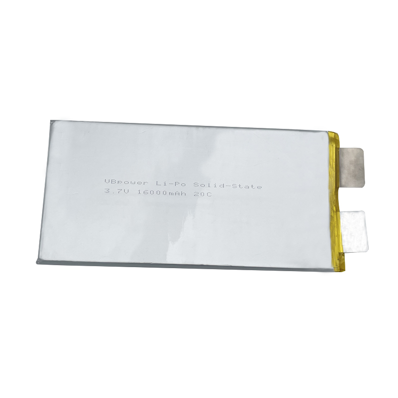VBpower Высокоэнергоемкая твердотельная литий-полимерная батарея Отдельный элемент 3.7В 16000мА·ч 20C