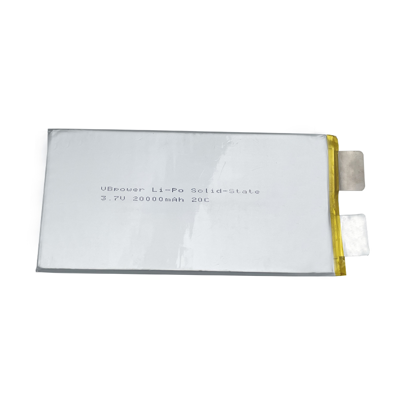 VBpower Высокоэнергоемкая твердотельная литий-полимерная батарея Отдельный элемент 3.7В 20000мА·ч 20C
