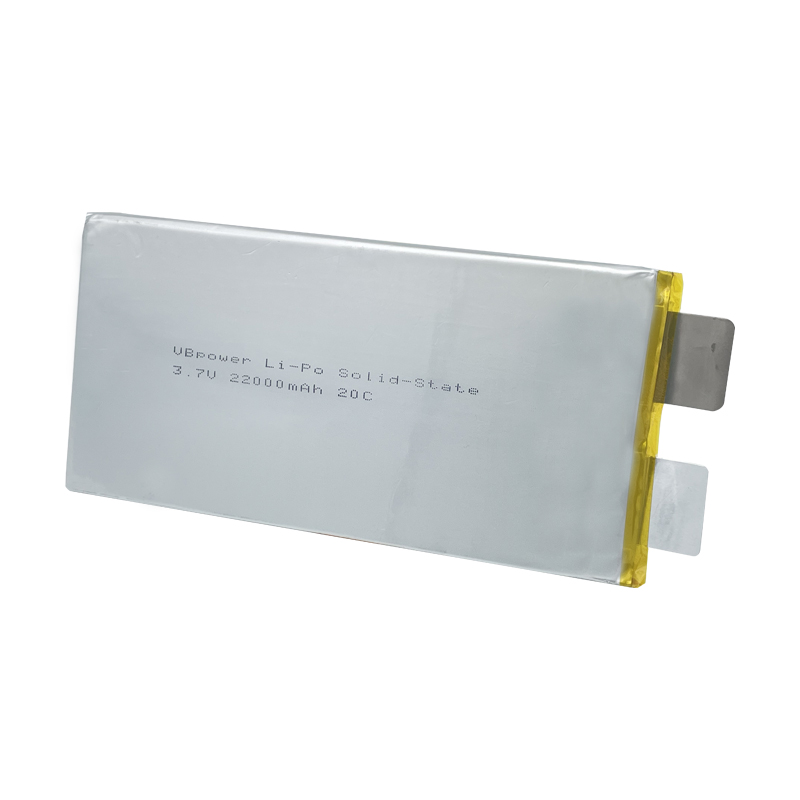 VBpower Высокоэнергоемкая твердотельная литий-полимерная батарея Отдельный элемент 3.7В 22000мА·ч 20C