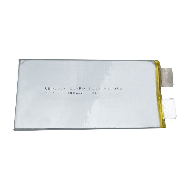 VBpower Высокоэнергоемкая твердотельная литий-полимерная батарея Отдельный элемент 3.7В 22000мА·ч 20C