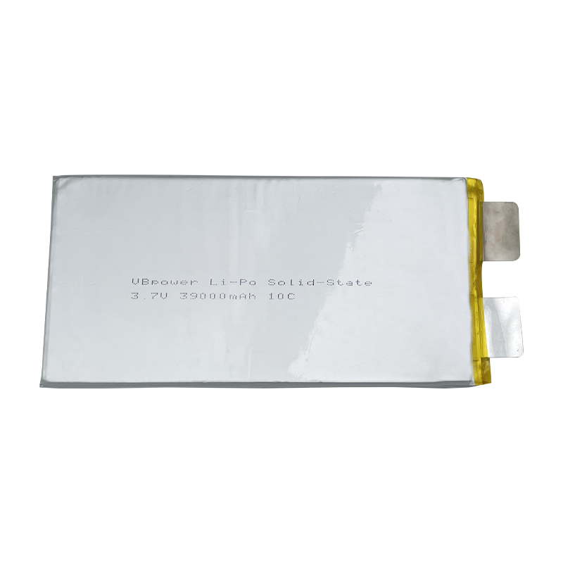 VBpower Высокоэнергоемкая твердотельная литий-полимерная батарея Отдельный элемент 3.7 В 39000 мА·ч 10C