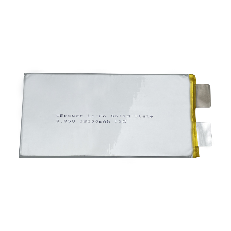 VBpower Высокоэнергоемкая твердотельная литий-полимерная батарея Отдельный элемент 3.85 В 16000 мА·ч 10C